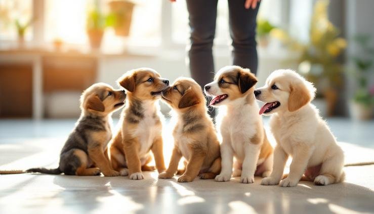 cours collectifs chiots socialisation
