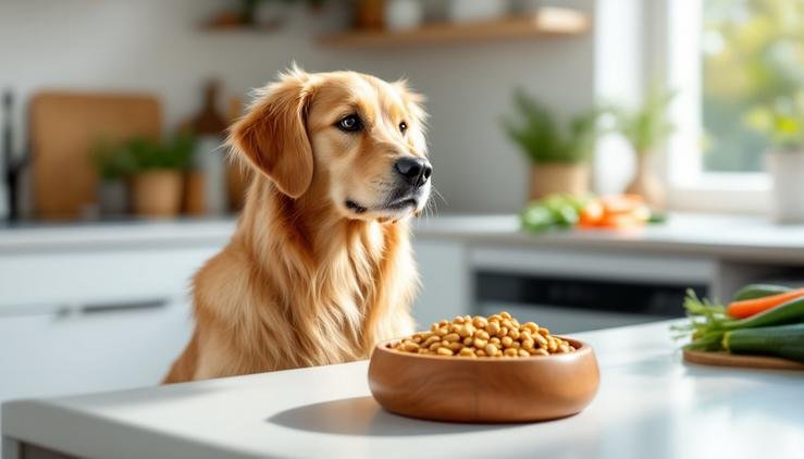 croquettes légumes chien alimentation saine