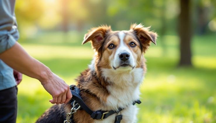 éducateur canin professionnel chien laisse