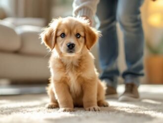 dressage education chiot jeune age