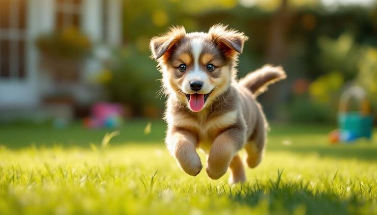 exercice chiot croissance quotidien
