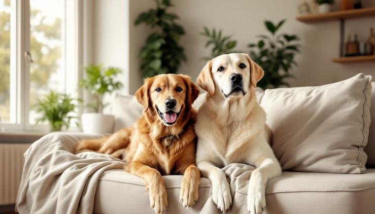 Golden Retriever appartement exercice quotidien