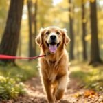 chien laisse promenade équilibre liberté