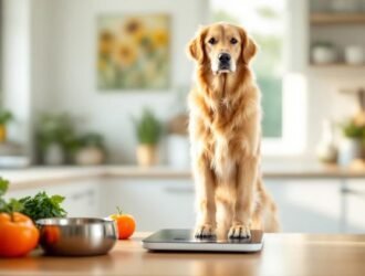 chien poids forme sain