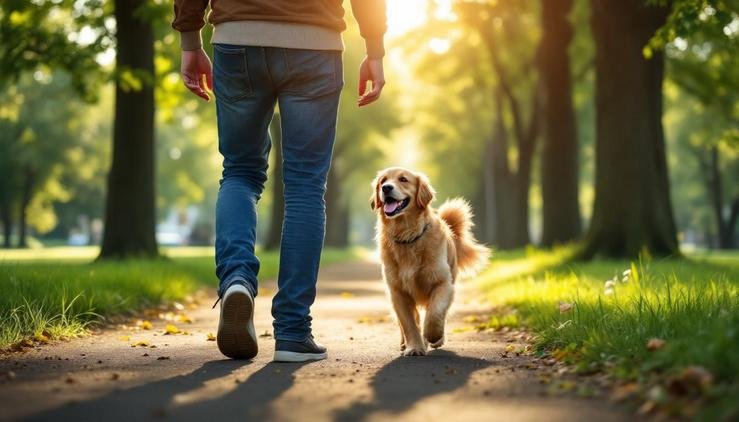 promenade positive chien dressage