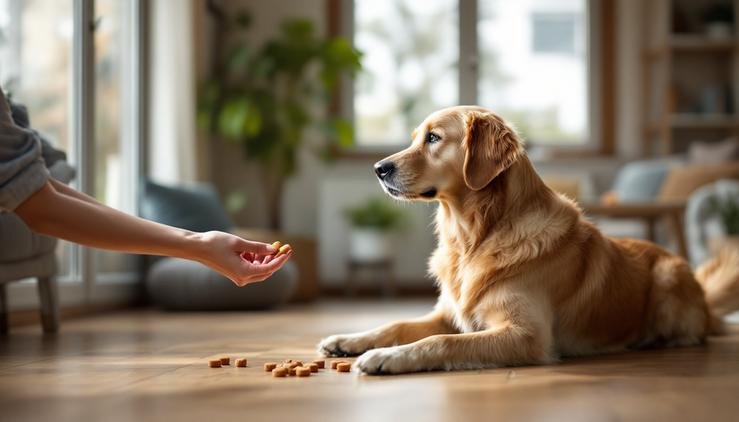 dressage chien récompenses bases