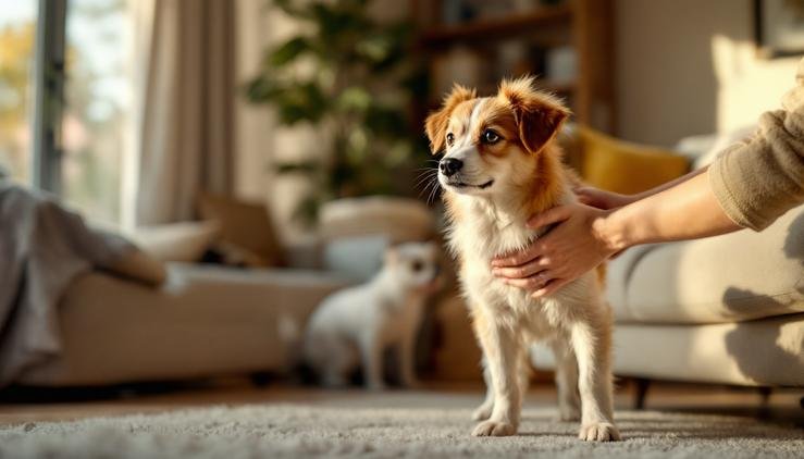 chien adolescent éducation transition familiale