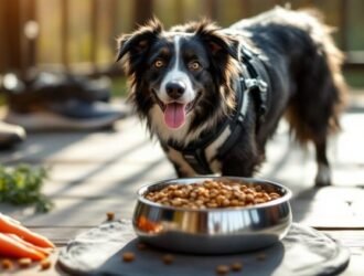 alimentation chien canicross sportif