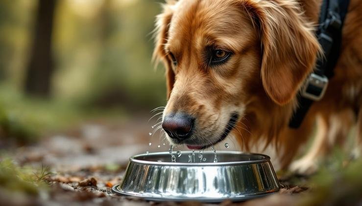 chien déshydraté symptômes signes