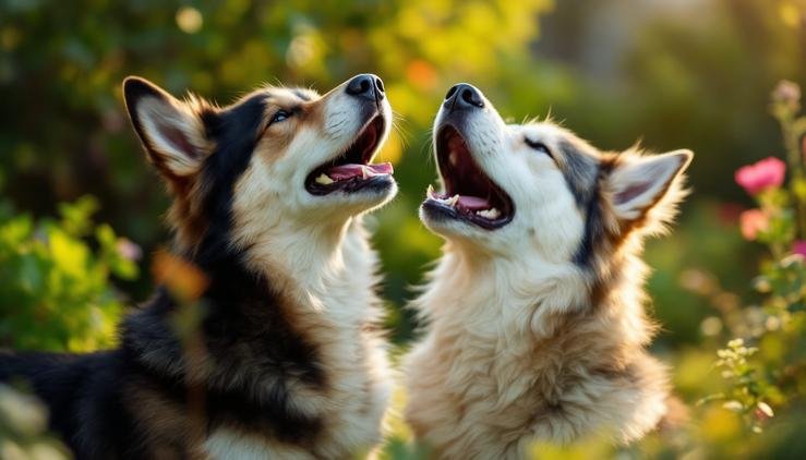 chien hurlement comportement naturel