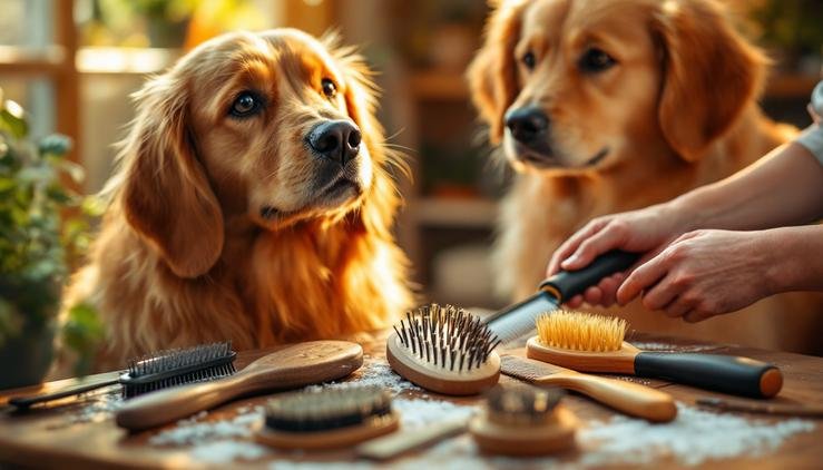 outils brossage chien chat